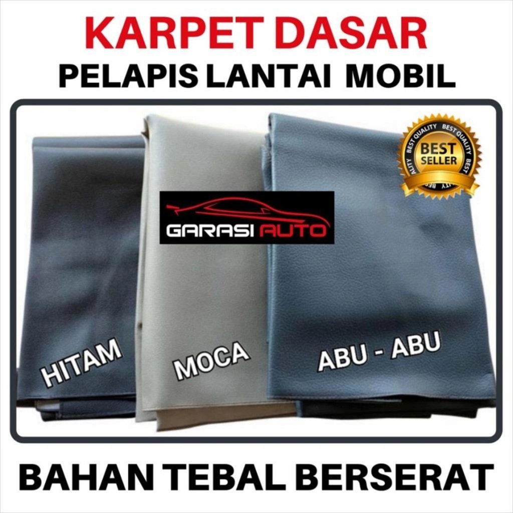 Karpet Dasar Peredam Lantai Mobil Honda CRV 2007 - 2012 Kulit Tebal