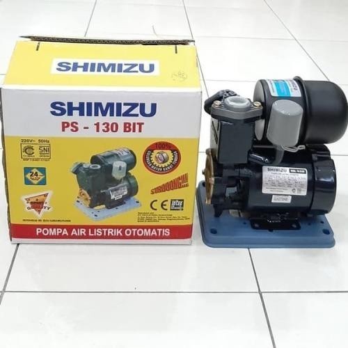 pompa air shimizu ps 130 bit / sanyo shimizu otomatis + tabung