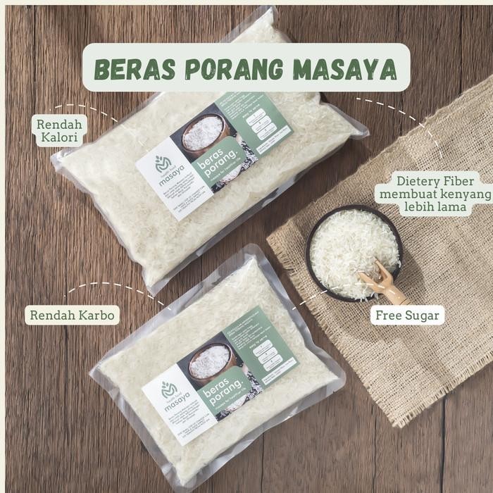 

YP 500Gr Masaya Beras Porang Shirataki Konjac Diet Healthy Food Non Cod