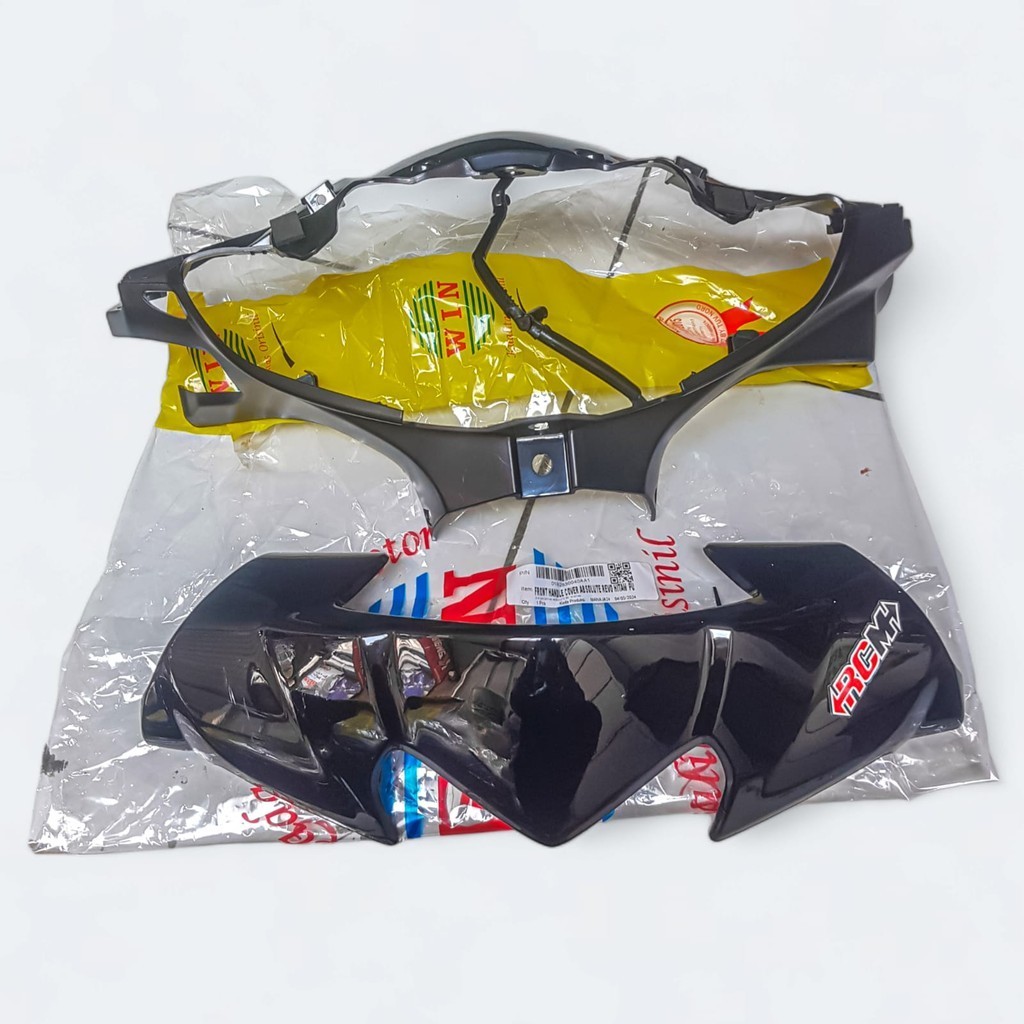 BATOK TOTOK DEPAN VISOR HONDA ABSOLUTE REVO HITAM ORI ORIGINAL WIN ASLI