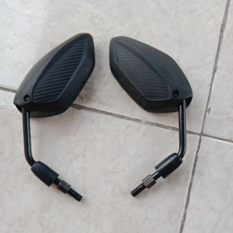 Kaca Spion Honda Beat Deluxe Beat Street New Led  kiri kanan 2020 2021 2022 2023 Gagang Hitam Drat H