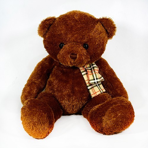 Boneka Teddy bear Istana Boneka Sit Teddy Brown