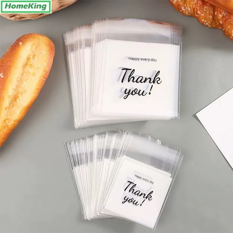 

Kemasan Snack Plastik Opp Transparan/Tas Kemasan Berperekat Kue Nougat Mooncake