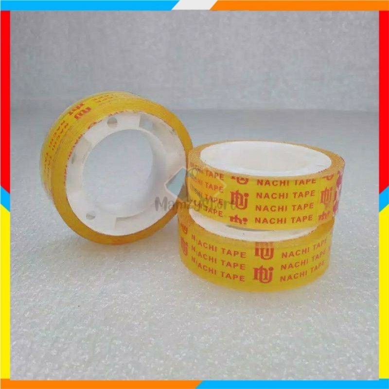 

NACHI TAPE 1/2"inch 0,5mm x 10yard Isolasi kecil tipis 1Pcs saja