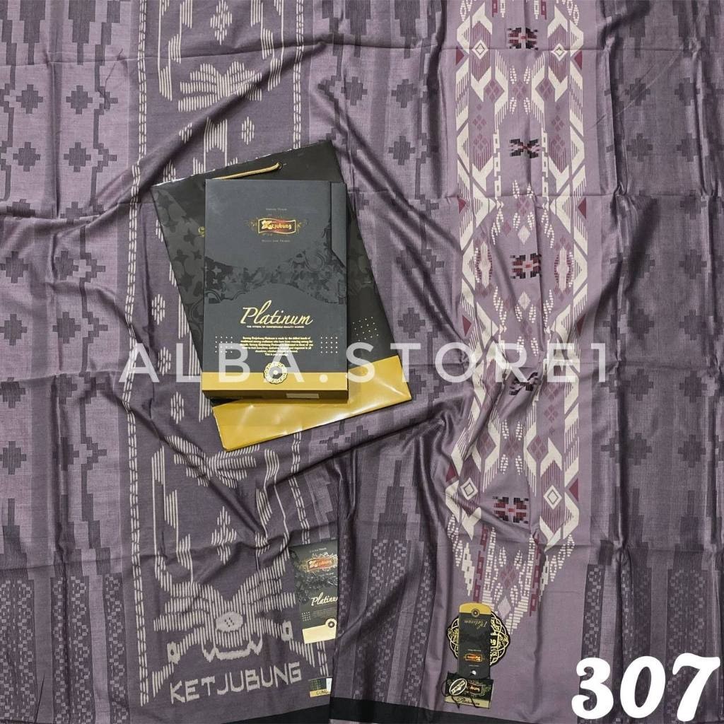 SARUNG KETJUBUNG PLATINUM GOLD ORI/Grosir Sarung/Sarung Ketjubung Murah Platinum Grade Gold