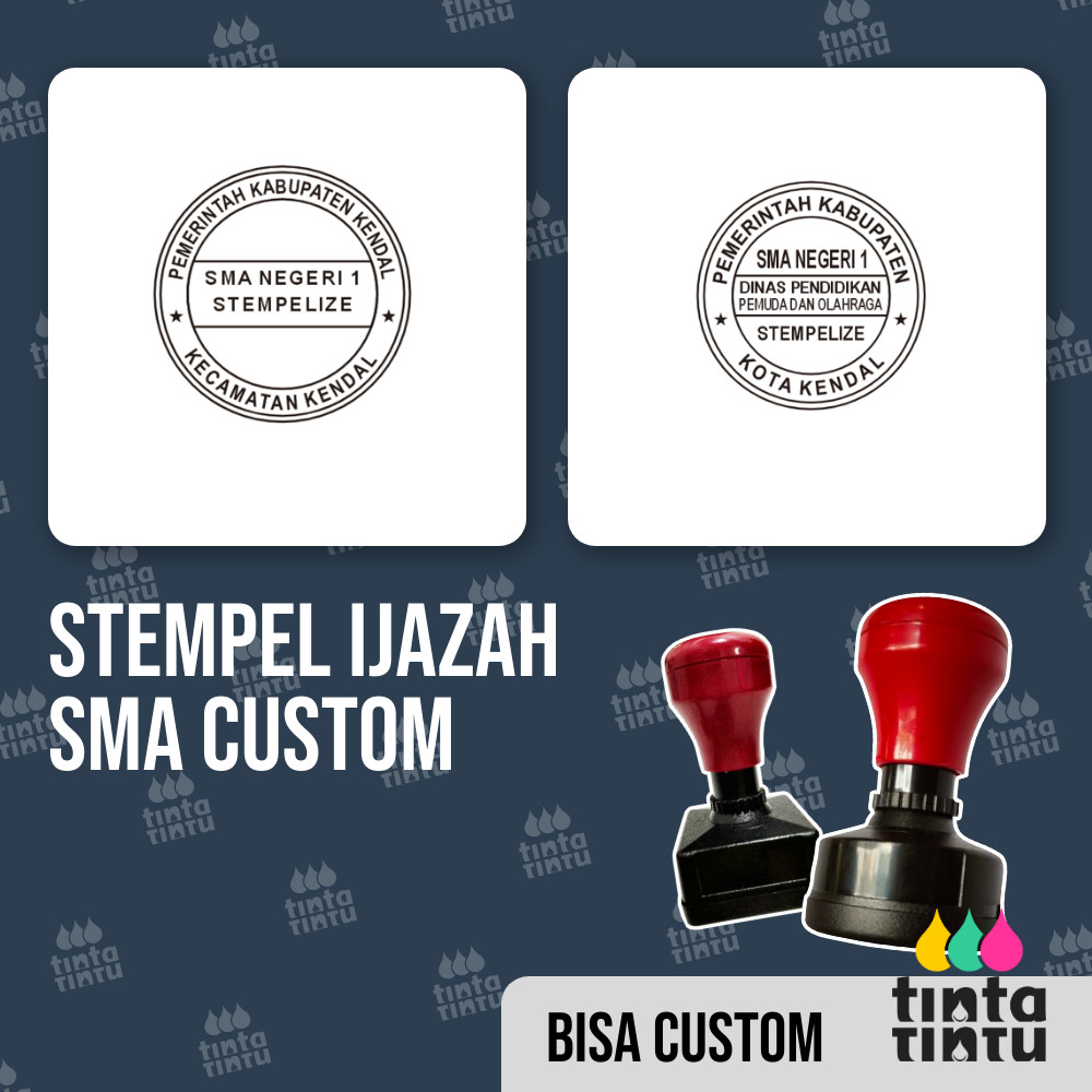 

Stempel Ijazah SMA Custom