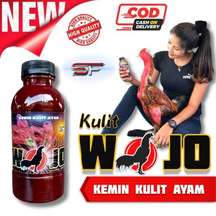 KULIT WOJO Kemin Badan Ayam Laga Aduan Bangkok Kemin Merah Ayam