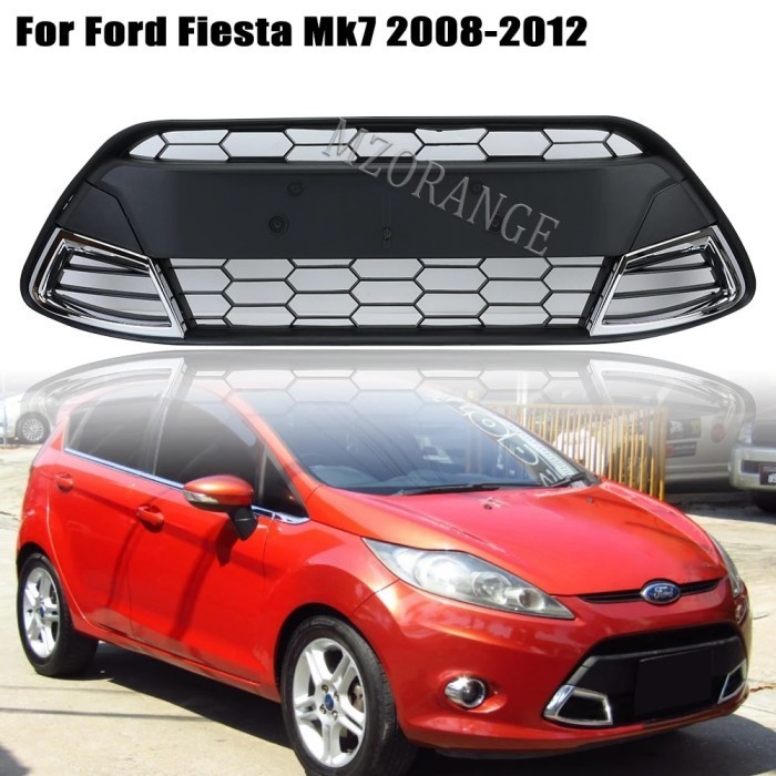 PROMO Car Front Bumper Grill Lower for Ford Fiesta MK7 2008 2009 2010 2011