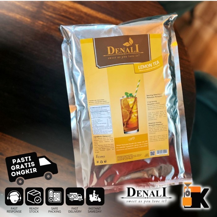 

Terbaru[Promo] 1 Pack Denali Powder Lemon Tea