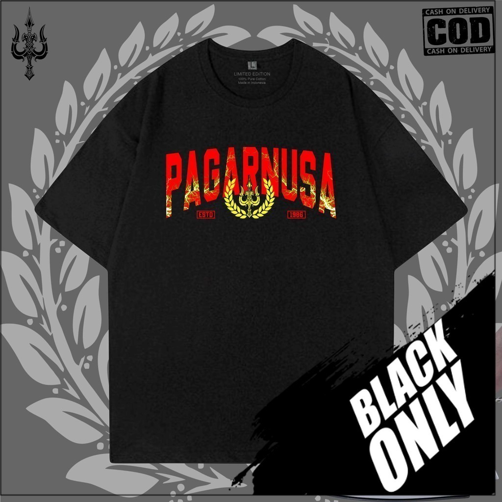 kaos  Pagar Nusa 1986 DTF PN RED STORM Arpansa 1986 Single Fighter