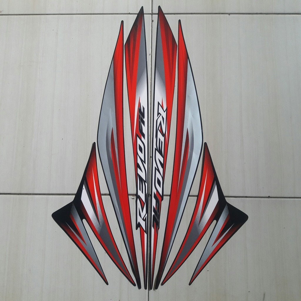 striping body motor revo fit tahun 2010 std