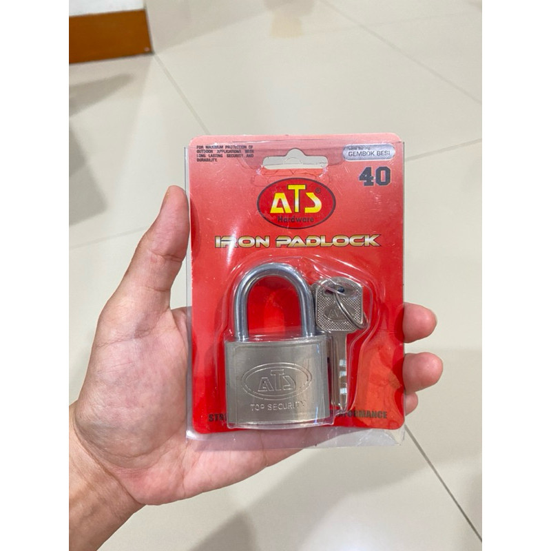 Kunci Gembok Stainless Anti Karat / Anti Maling / Gembok Pendek / Gembok Kamar / Gembok Kunci Rumah 