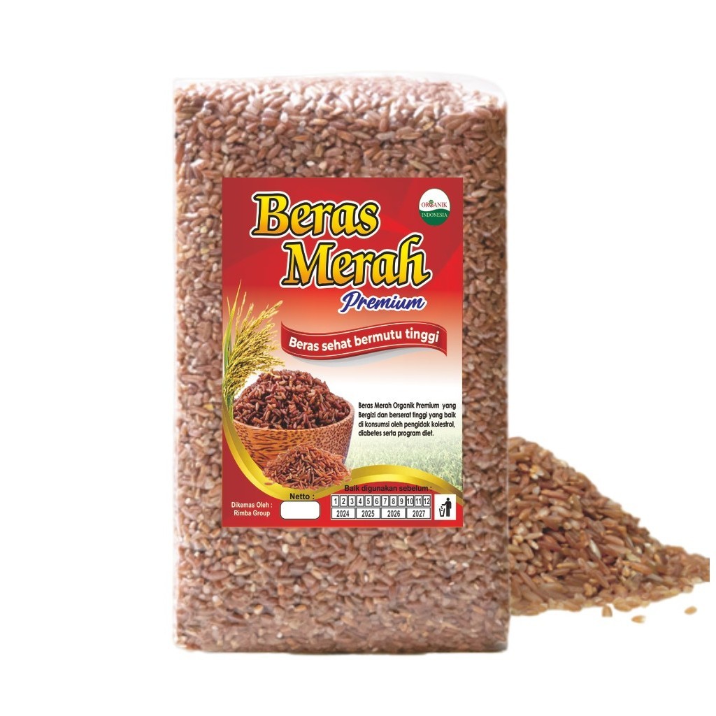 

Beras Merah Enak Premium, Empuk & Pulen FRESH dari Petani - 1kg