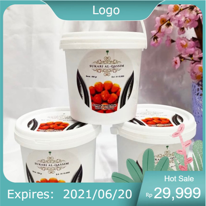 

KURMA SUKARI KEMASAN EMBER PREMIUM 850 GR