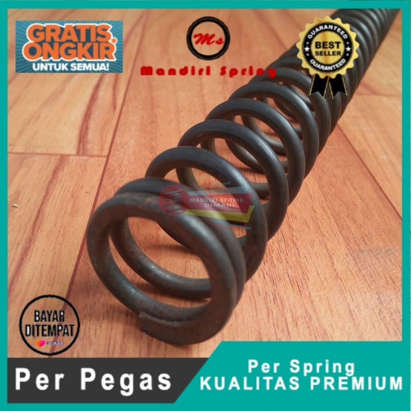 [BAYAR DI TEMPAT ] Per Spring pegas baja 4 mm Panjang 40.5 cm PER PEGAS