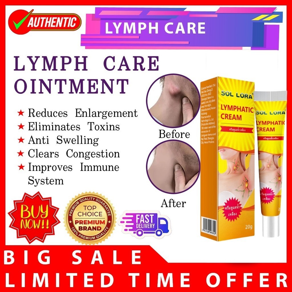 SOL LORA Lymph Detoxification Cream lipoma Removal Cream Ginger Oil lymphatic cream Drainage Detoxif
