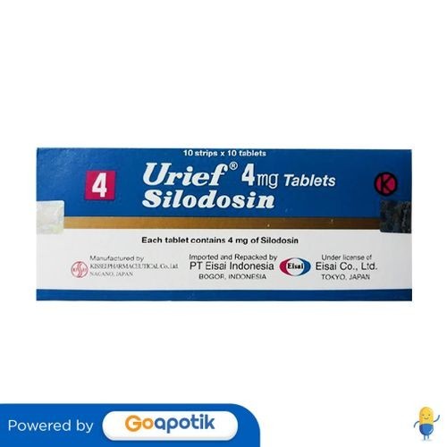 Urief 4 Mg Box 100 Tablet