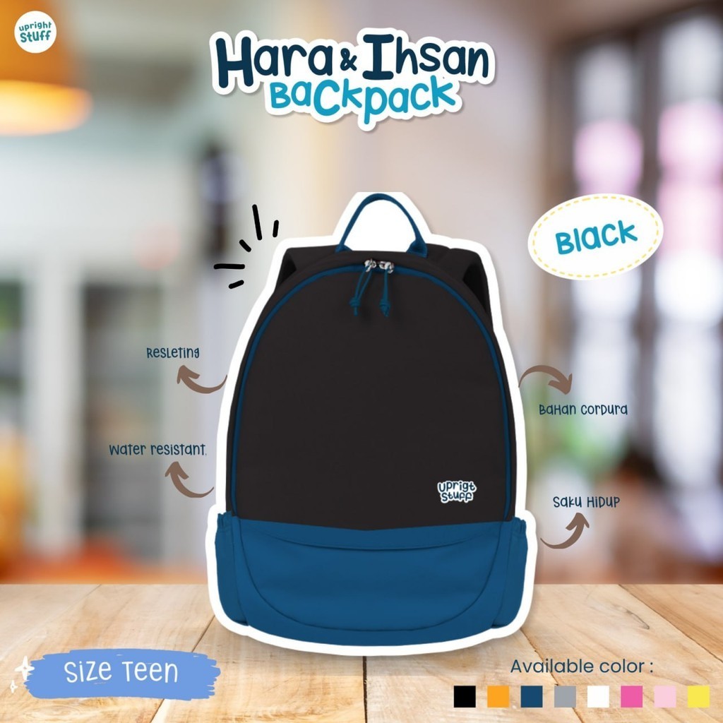 Hara & Ihsan Backpack by Upright Kids Stuff