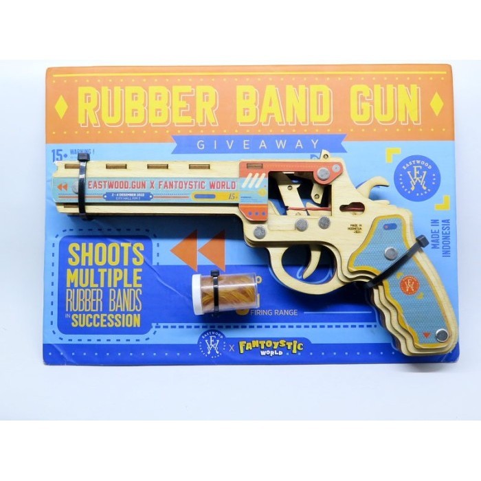 Eastwood.Gun Rubber Band Gun - Edisi Khusus Limited -CS45