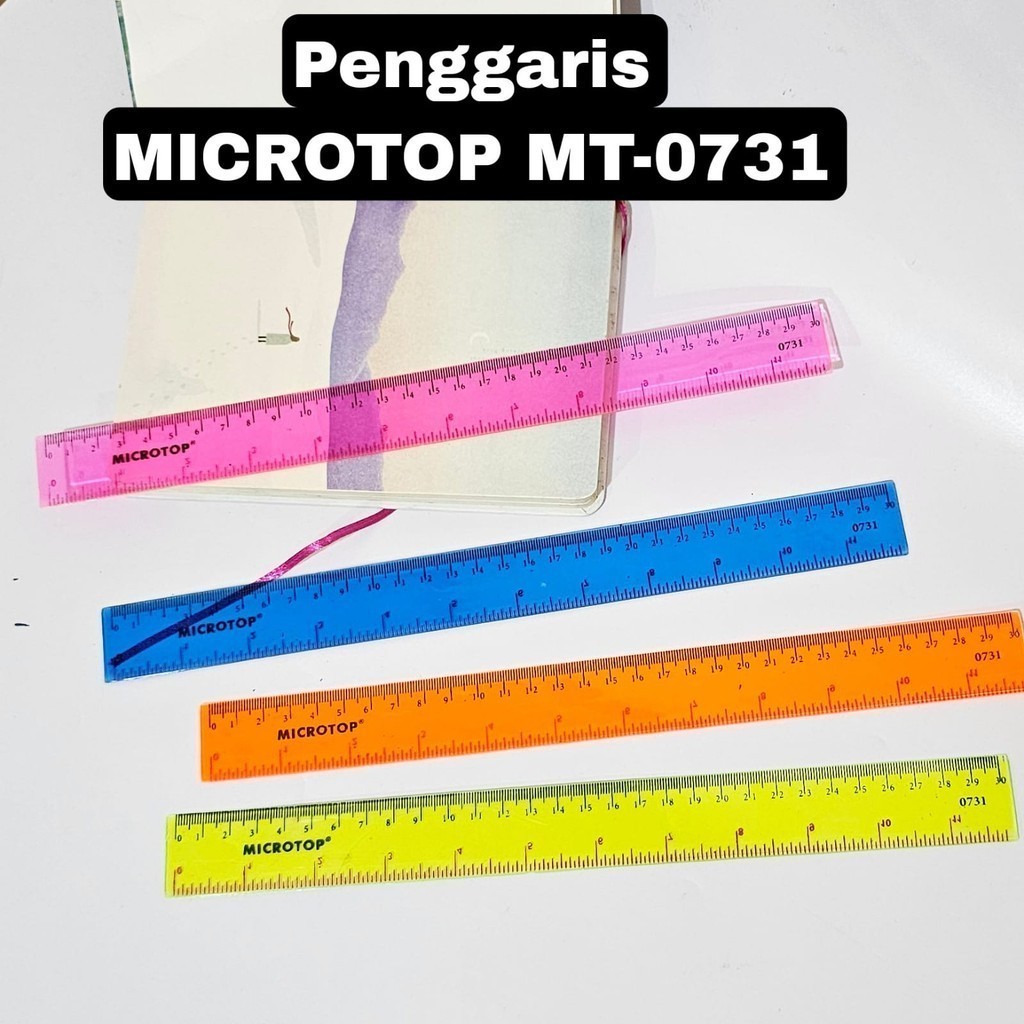 

GG Penggaris MICROTOP MT-0731(12 pc)/Ruler/Garisan