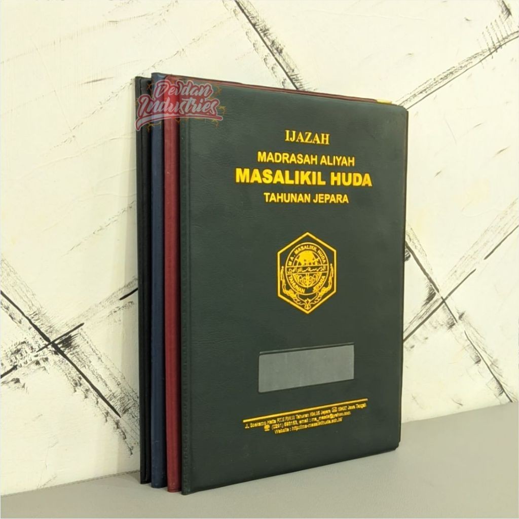 SAMPUL IJAZAH RAPORT EMBOS MAP DOKUMEN FREE DESAIN PAUD TK SD SMP SMA WISUDA DEVDAN INDUSTRIES