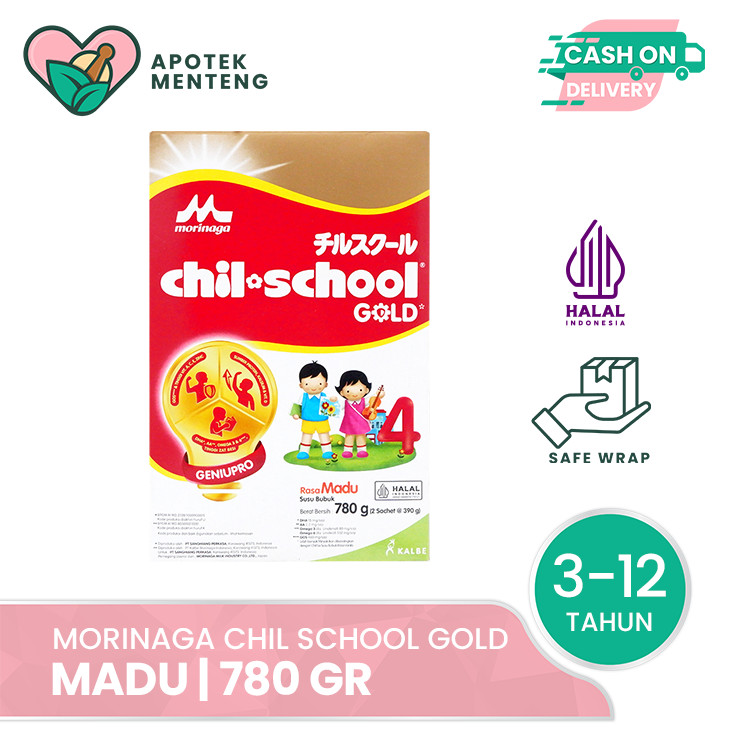 

Morinaga Chil School Gold Madu 780 Gr - Susu Pertumbuhan Anak 3-12 Tahun