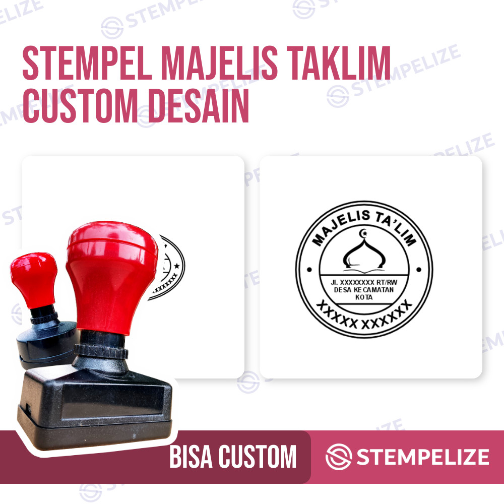 

Stempel Majelis Taklim Custom Desain