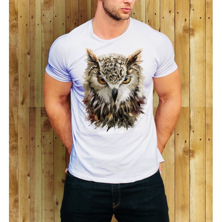Kaos Owl Kaos 3d Owl Baju Burung Hantu Baju 3d Burung Hantu