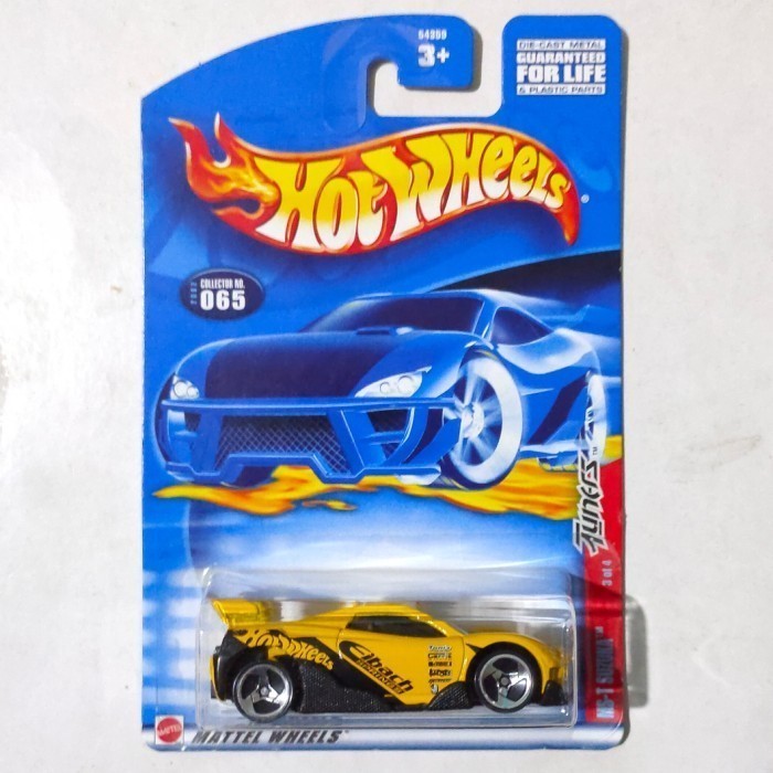Hotwheels MST MS T Suzuka kuning 2002 Tuners Eibach