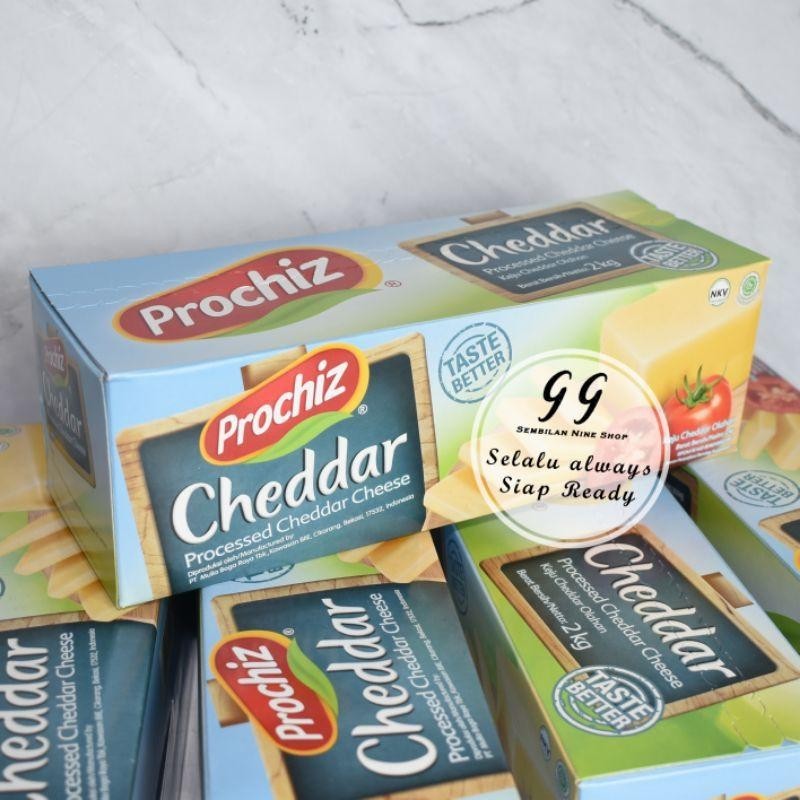 

Keju PROCHIZ PREMIUM Cheddar Cheese 2 KG