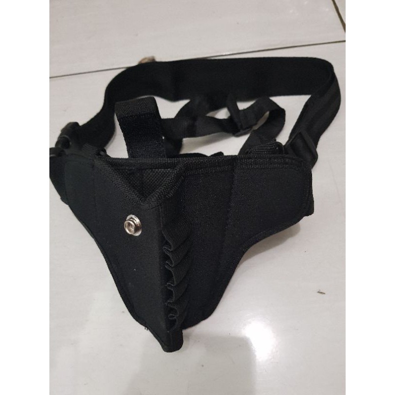 Sarung pistol pinggang dada | Holster selempang dada | Holster tactical
