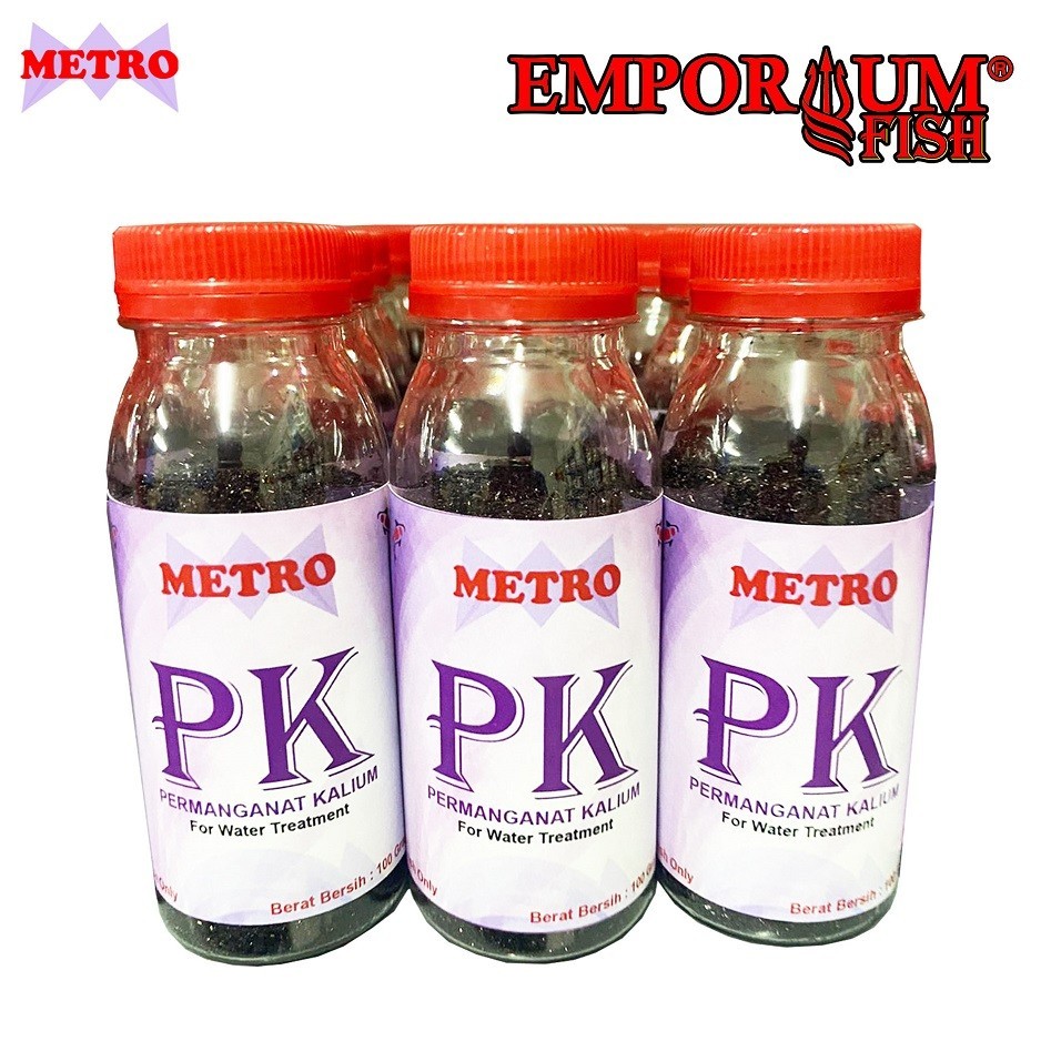 METRO PK 100 gram - obat ikan serbuk pk ikan - obat pk ikan