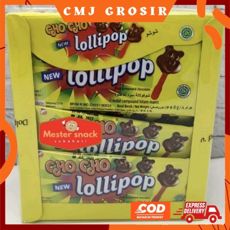 

GROSIR Cho Cho Lollipop (1 pack isi 24 pcs)