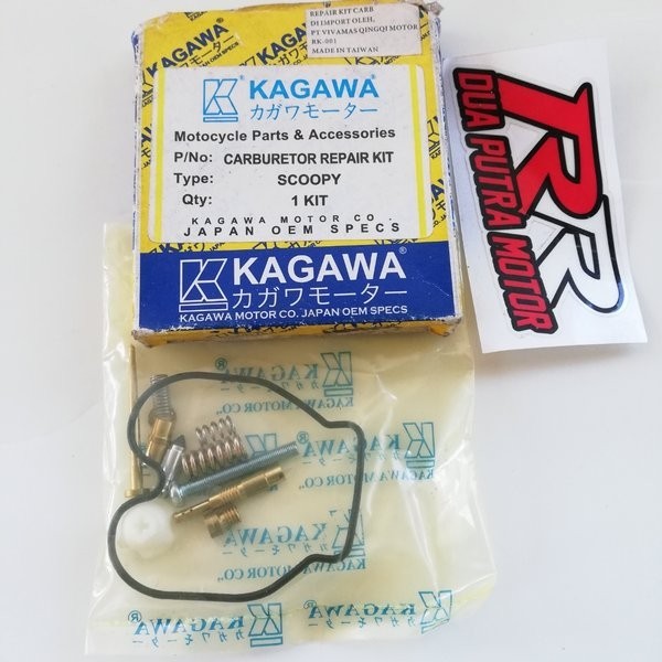 repairkit repair kit parkit spuyer main pilot jet karbu karburator honda scoopy scopy beat vario spa