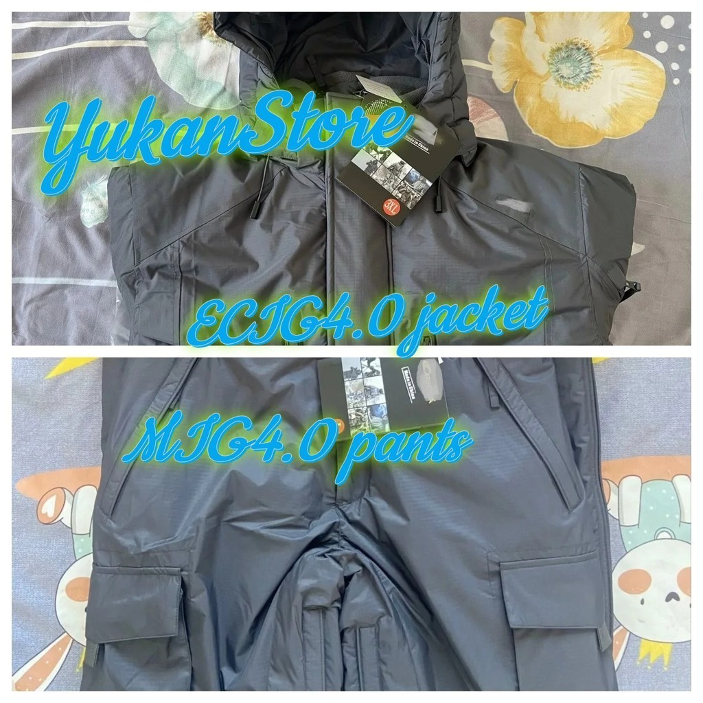 Cold Resistant Cotton Jacket, Warm Pants, Ecig 4.0, Gray, 4.0