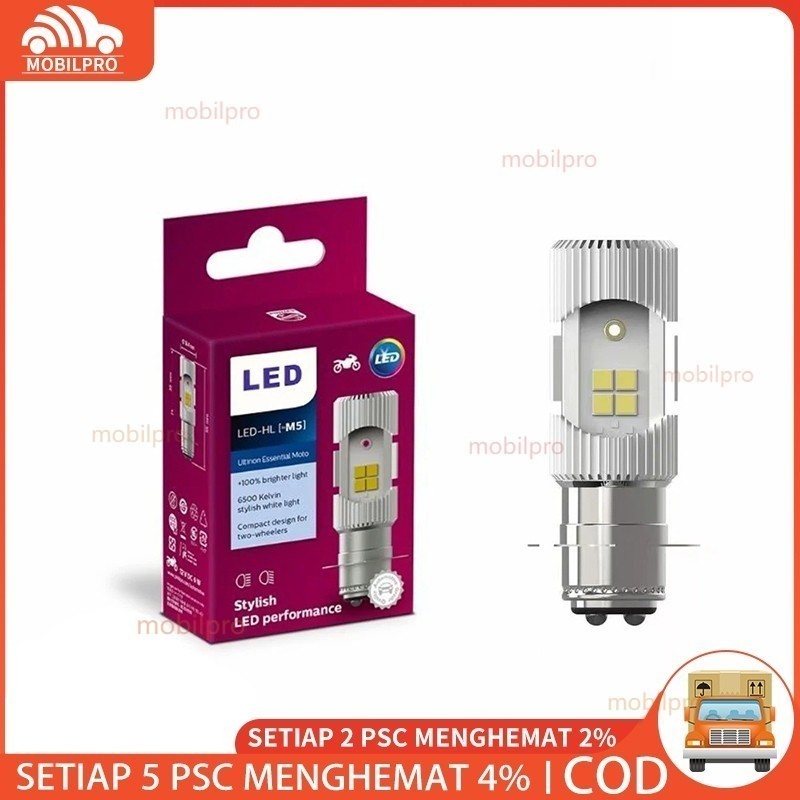 BOHLAM LAMPU DEPAN MOTOR M5 OSRM LED LAMPU DEPAN MOTOR LED UNIVERSAL