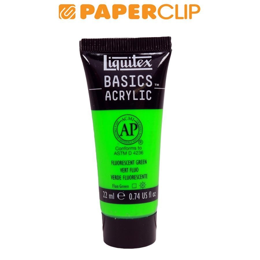 

CAT ACRYLIC LIQUITEX BASIC 22ML 1058985LQ FLUORESCENT GREEN