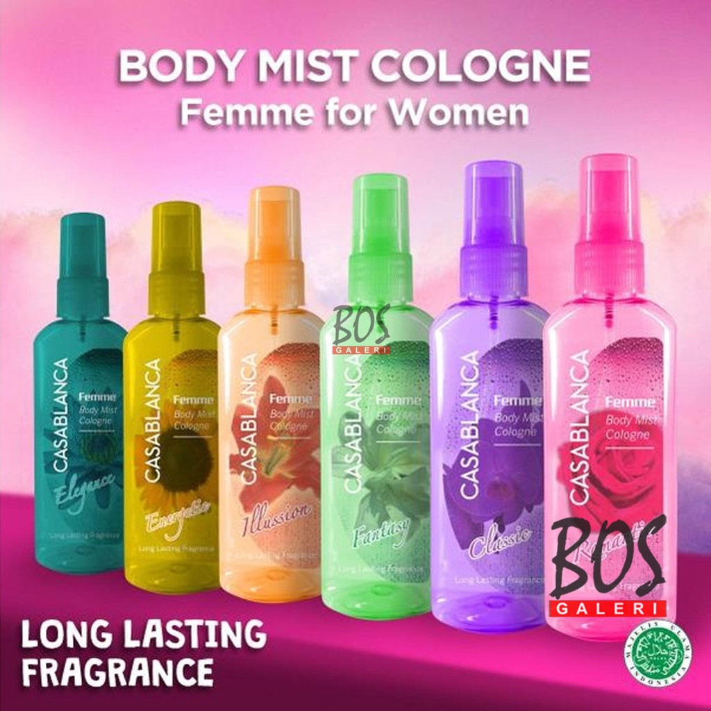 Casablanca Parfum Wanita Body Mist FEMME Parfum cewek