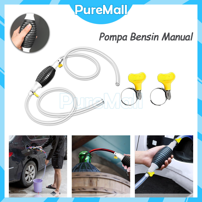 Pompa Minyak Manual / Pompa Tangan Penyedot Sedot Air Minyak Bensin Solar Oli / Transfer Pump