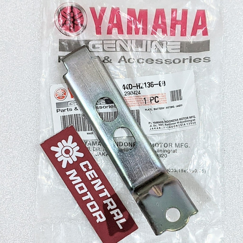 Plat Tutup penahan Aki xeon karbu