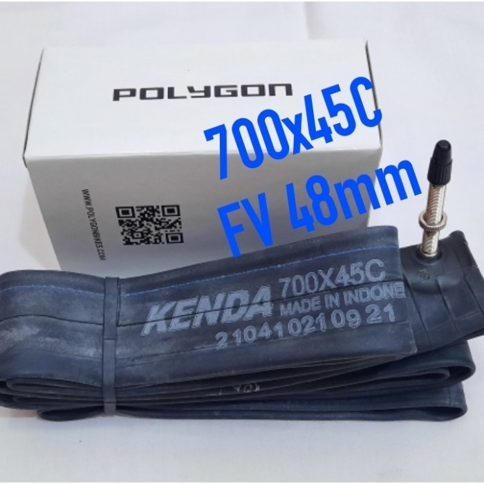 Petit BAN DALAM POLYGON 700x45C PRESTA VALVE 48MM UNTUK GRAVEL