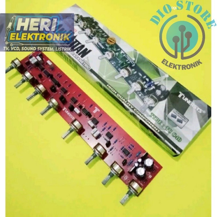 tone control parametrik stereo Tc c40 tunersys