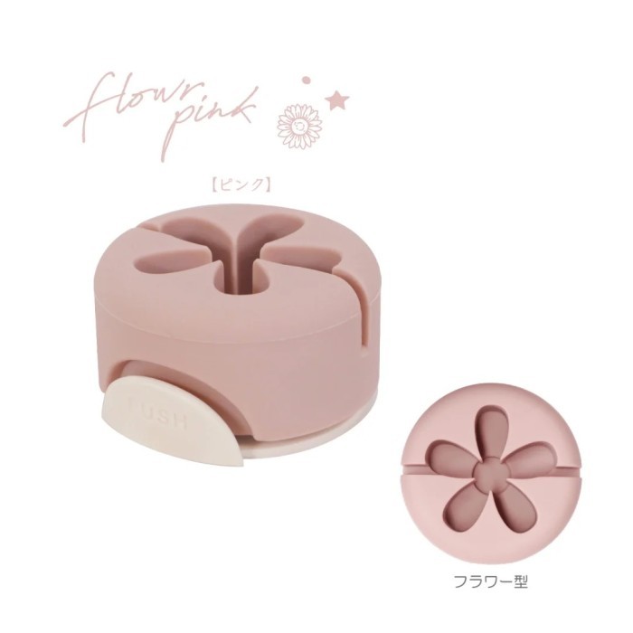 

Kutsuwa Air Pita Stand Pen Stand Pen Holder for Desk Tempat Pulpen AK059 - Pink
