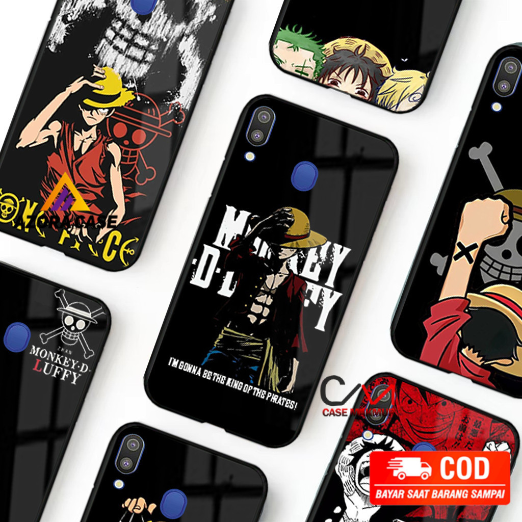 Case Samsung M20 M30s M21 M31 - Casing Motif Anime One Piece - 2D - Keras - Pelindung Hp - Kesing