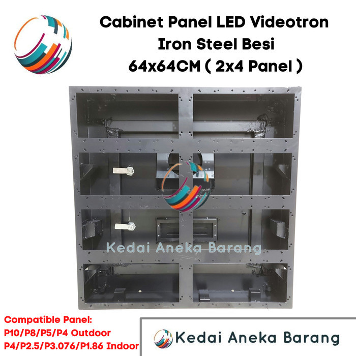TC99 Cabinet Kabinet LED Videotron Iron Steel Besi 64x64 640x640 64 64cm