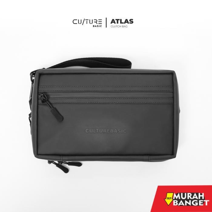 tas selempang pria kekinian Culture Basic | Atlas Clutch Bag Cowo | Tas Selempang Pria