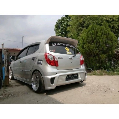 bodykit belakang agya frp1