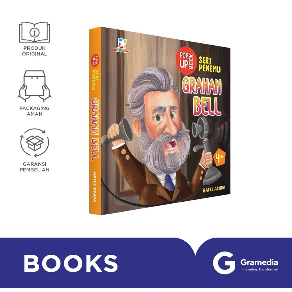 Pop Up Book Seri Penemu: Graham Bell