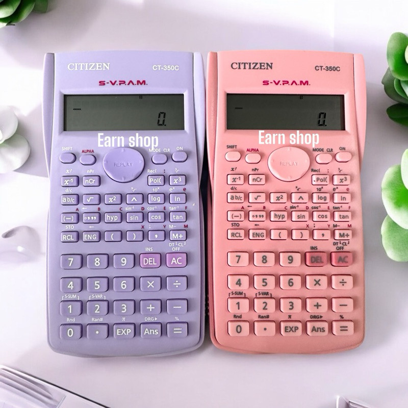 

Kalkulator Scientific Citizen CT-350C | kalkulator ilmiah warna warni tombol karet