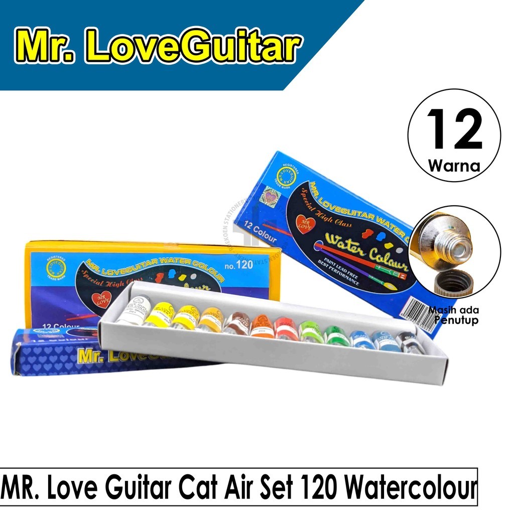 

MR. Love Guitar Cat Air Set 120 Watercolour
